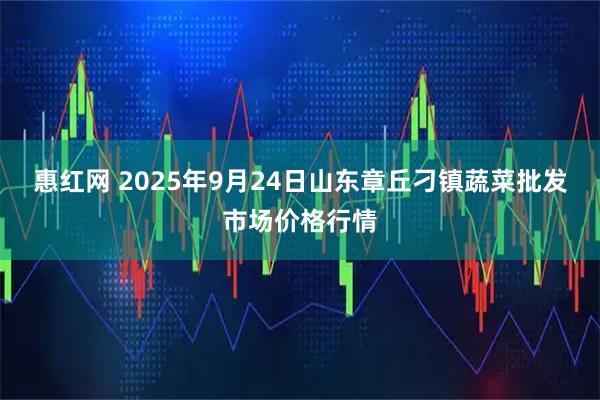 惠红网 2025年9月24日山东章丘刁镇蔬菜批发市场价格行情